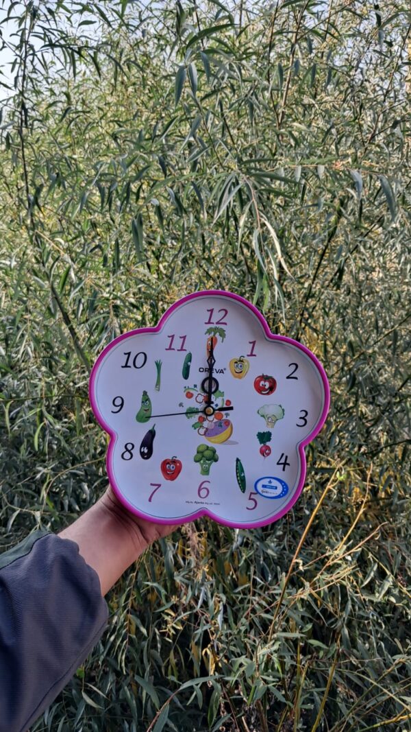 Wall Clock Oreva AQ 5307 Pink