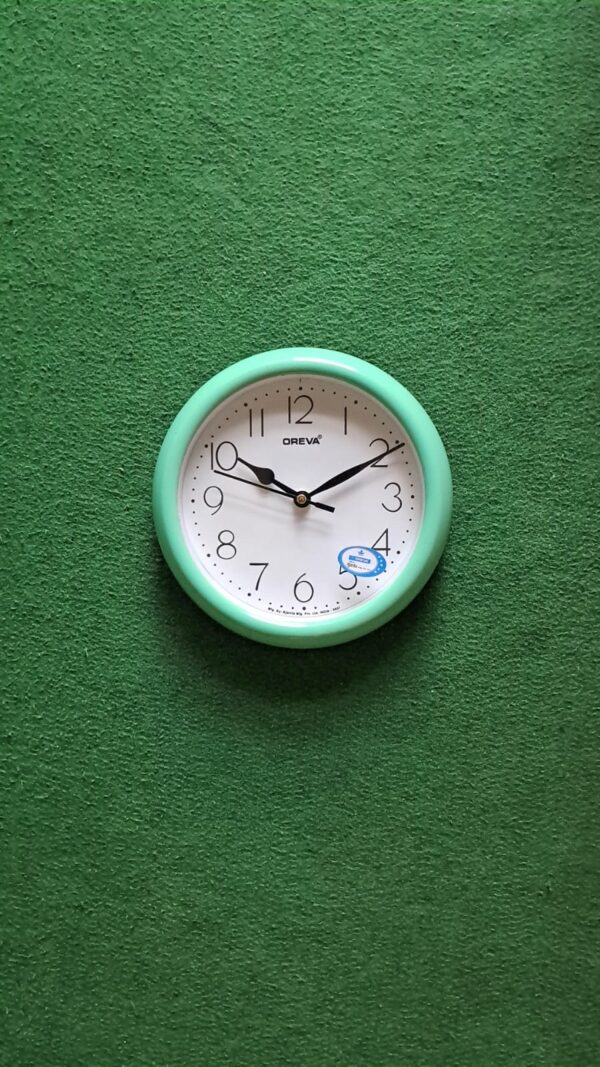 Wall Clock Oreva AQ 6657 Green