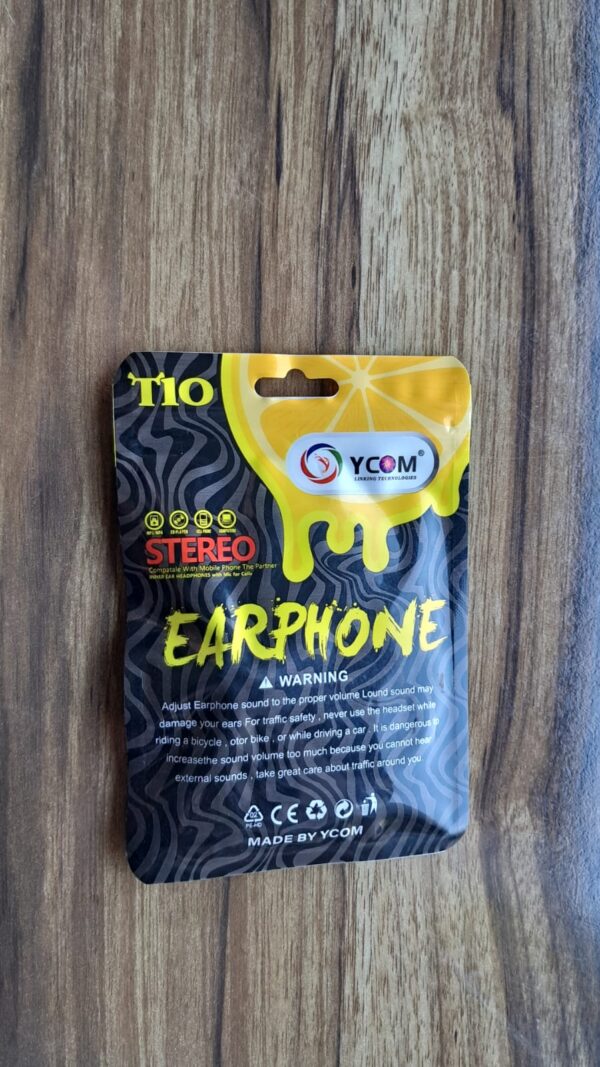 Earphone T10 Pouch Ycom