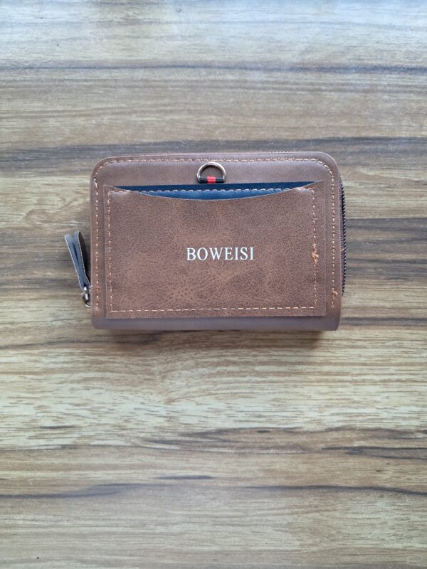 Pouch With Zip BOWEISI (Brown C)