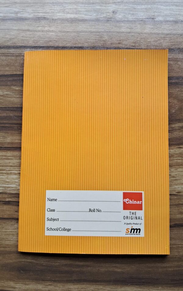 Notebook Chinar MRP 35