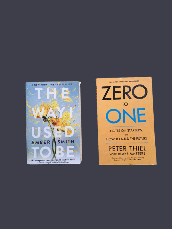 The Way I Used to be & Zero to One