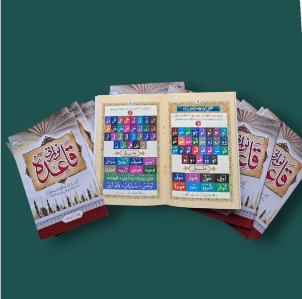 Noorani Qaida Colour Coded 12 pcs Set