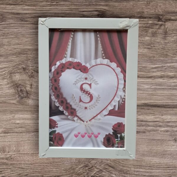 Customised Frame S Alphabet